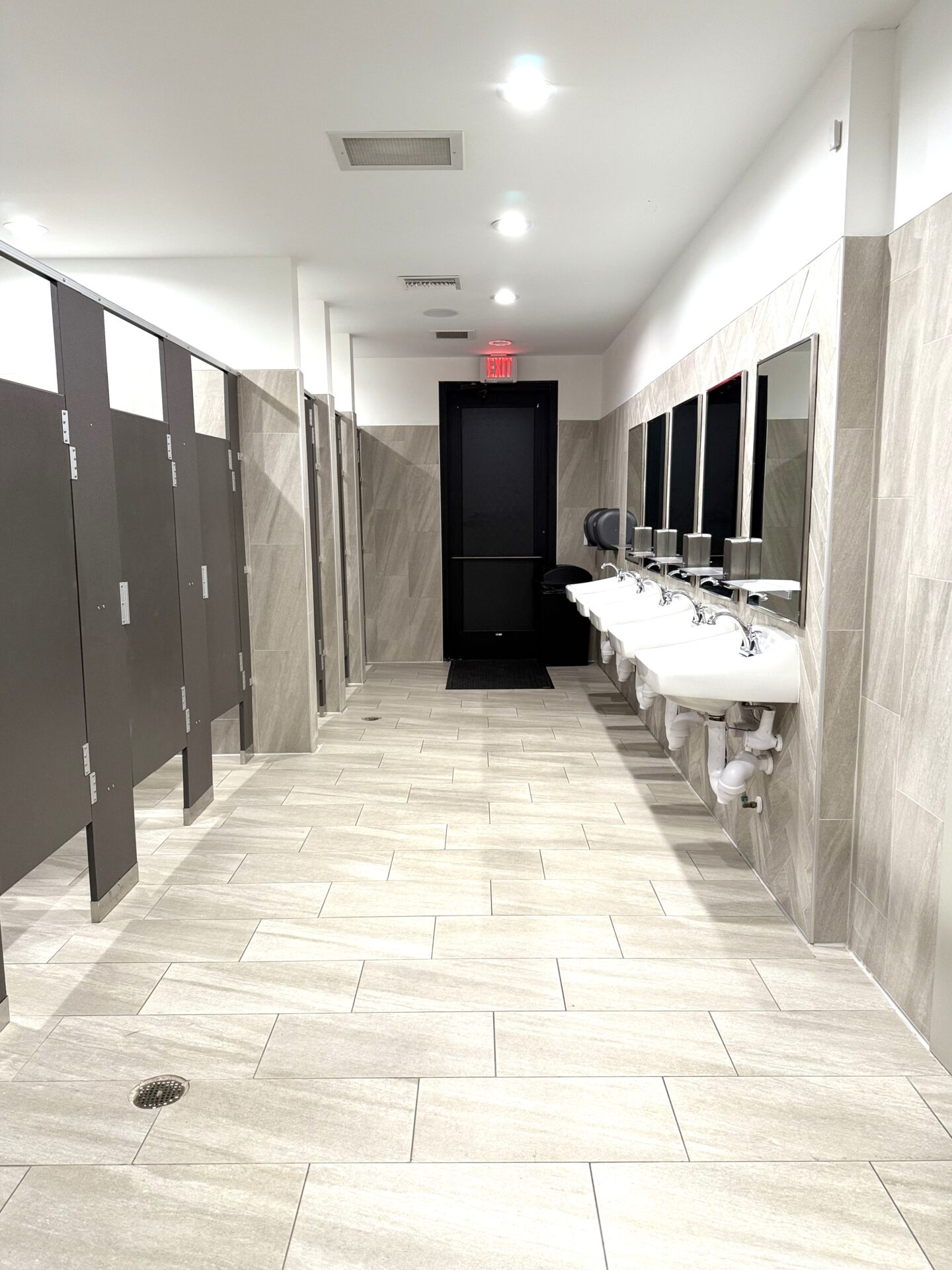 Bathroom Community bathroom view.