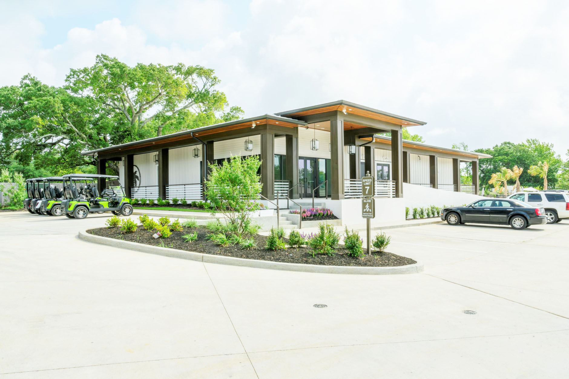 Clubhouse-2 Clubhouse space for visitors to book at Gulfport Luxury RV Resort.