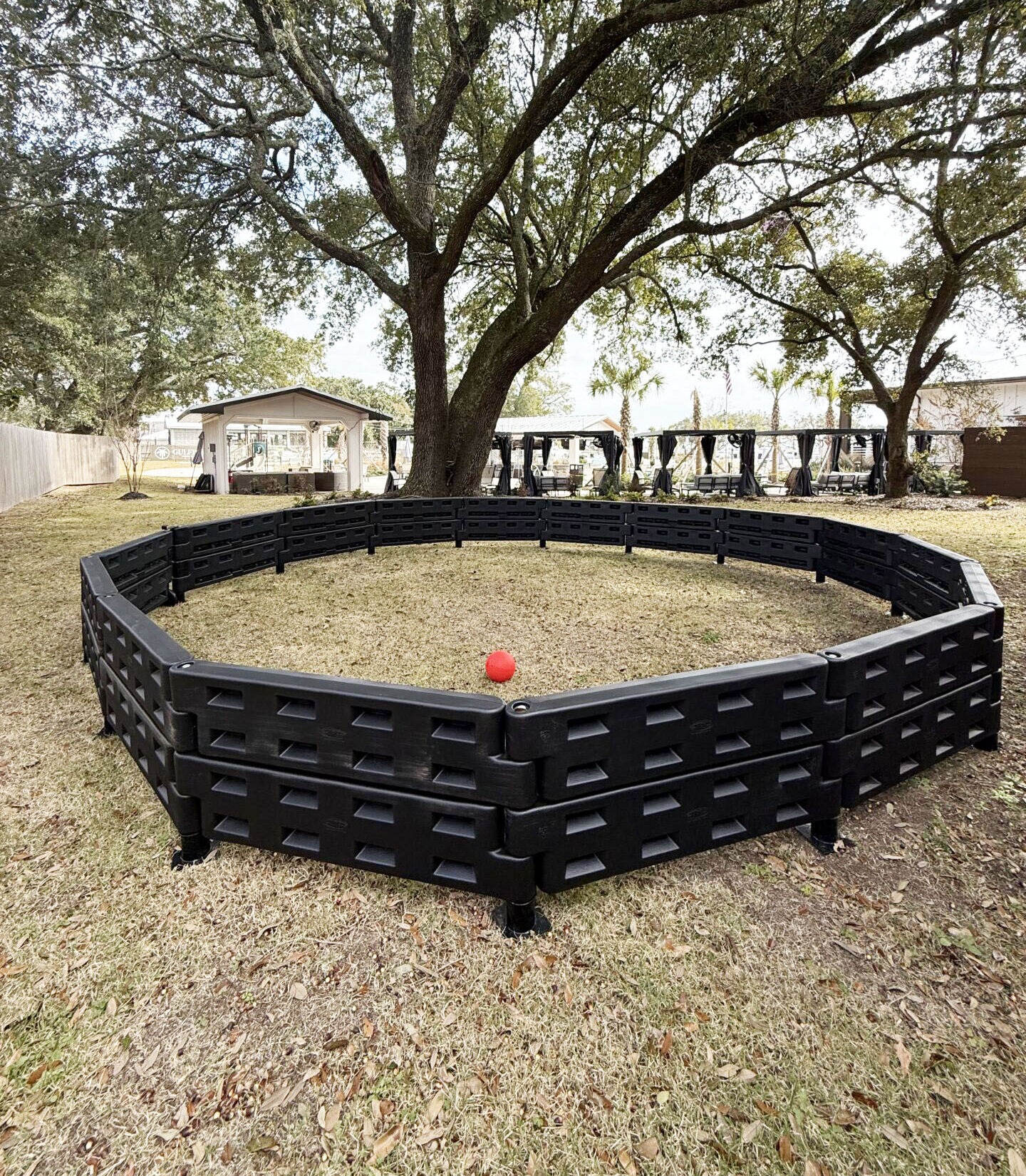 Gaga-Pit Gaga ball pit at Gulfport Luxury RV Resort.