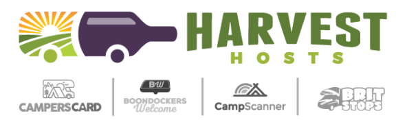 Harvest hosts logo