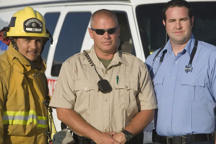 First responders for first responders promotion ad